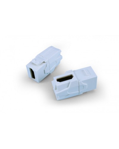 Вставка формата Keystone Jack Hyperline (KJ1-HDMI-AV18-WH) в Нефтеюганске Коннекторы Pintop.ru
