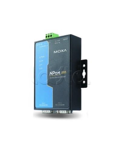 Сервер 2-портовый RS-232/422/485 в Ethernet Moxa NPort 5250A в Нефтеюганске Дополнительное оборудование для ОПС Pintop.ru