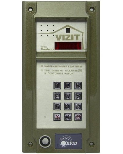 Блок вызова домофона Vizit БВД-М202RTCP в Нефтеюганске Блоки вызова многоабонентные Pintop.ru