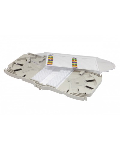 Сплайс-кассета на 24 (48) соединения, пластик Eurolan 33B-03-24GY в Нефтеюганске Кроссы оптические Pintop.ru