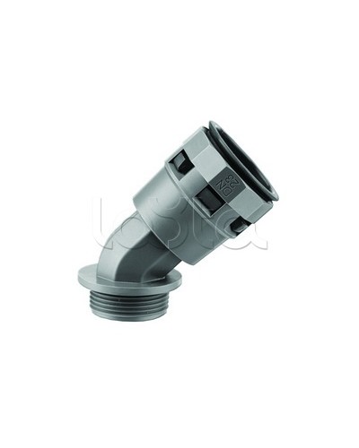 Муфта 45 грд. труба-коробка DN 17 мм, М20х1,5 DKC (PAL17M20N) в Нефтеюганске Повороты, муфты, тройники Pintop.ru