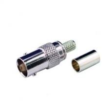 Розетка BNC под обжим (RG6U) LAZSO APBC06-5G(100)