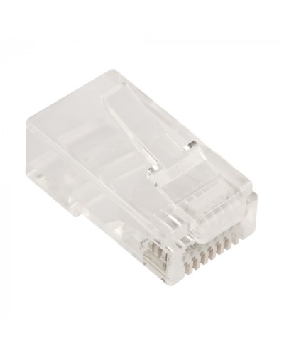 Коннектор RJ45 тип EZ, 8P8C, UTP, Cat.5e, универс, покрытие 50 микрон,100 шт LANMASTER (LAN-EZ45-8P8C/U5E-100) в Нефтеюганске Коннекторы и разъемы Pintop.ru