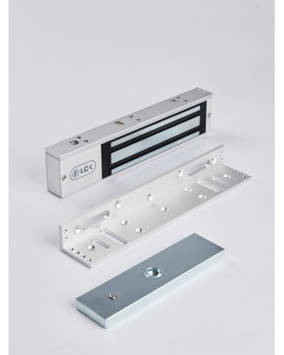 R-Lock RL-EML280-L0S - Электромагнитный замкок, 280кг, DC12/24B, цвет серебристый сатинированный алюминий RAL 7047 в Нефтеюганске Электромагнитные замки Pintop.ru