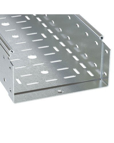 Лоток перфорированный 300х100 L3000 толщ.1,0 мм DKC 3534410 в Нефтеюганске Кабельные лотки Pintop.ru