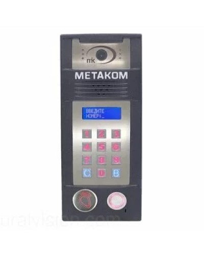 Многоабонентый антивандальный блок вызова со встроенной гибридной видеокамерой Метаком MК2018-TMRFGVH в Нефтеюганске Блоки вызова многоабонентные Pintop.ru