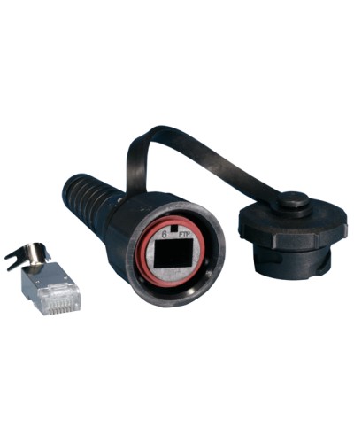 Разъем промышленный RJ-45 Hyperline (PLUG-IE-8P8C-PV-C6-SH) в Нефтеюганске Коннекторы Pintop.ru