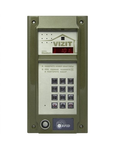 Блок вызова домофона Vizit БВД-N101RTCP в Нефтеюганске Блоки вызова многоабонентные Pintop.ru