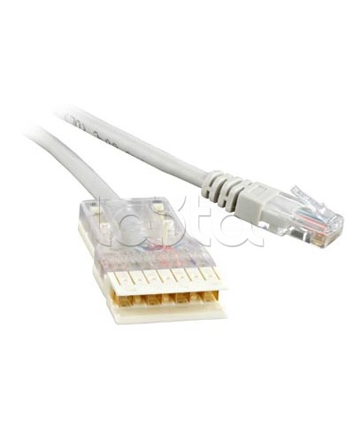 Патч-корд Hyperline PC-110-RJ45-4P-C5e-2M-LSZH-GY в Нефтеюганске Патчкорды (медные) Pintop.ru