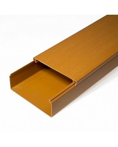 Кабель-канал бук 2-й замок в п/э 100х40 (8 м/уп) Промрукав (PR03.0206) в Нефтеюганске Огнестойкие кабельные линии Pintop.ru