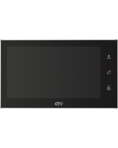 Монитор видеодомофона CTV-M4706AHD (черный) в Нефтеюганске Абонентские видеоустройства Pintop.ru