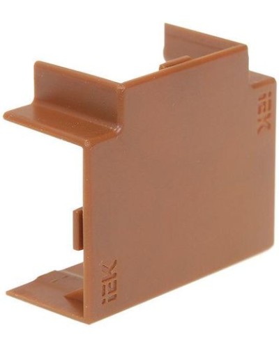 ELECOR Угол Т-образный КМТ 16х16 дуб (4шт/компл) IEK (EL-KK10D-T-016-016-K11) в Нефтеюганске Аксессуары для кабель-канала Pintop.ru