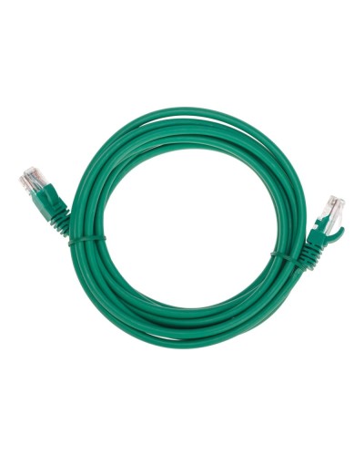 Патч-корд U/UTP, CAT 5e, RJ45-RJ45, 26AWG, LSZH, зеленый, 3м REXANT 02-0106-3 в Нефтеюганске Патчкорды (медные) Pintop.ru