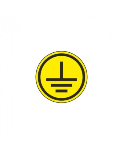 Самоклеящаяся этикетка: 30x30 мм, символ Заземление IEK YPC20-ZAZEM-1-096 в Нефтеюганске Дополнительное оборудование для ОПС Pintop.ru