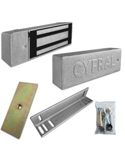 Цифрал ML Цифрал ЦФРЛ.677100.001 серебристый шелк Замок электромагнитный в Нефтеюганске Электромагнитные замки Pintop.ru