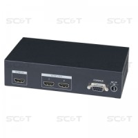 Разветвитель HDMI-сигнала (1х2) SC&T HD02-4K