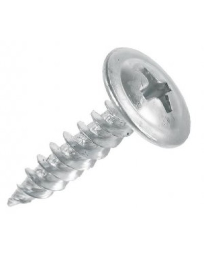 Саморез 4.2х32 с прессшайбой, острый,цинк (100шт/уп) Промрукав PR08.3626 в Нефтеюганске Крепеж: Дюбели, шурупы, саморезы Pintop.ru