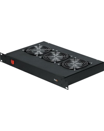 Панель вентиляционная с 3 вентиляторами TLK TLK-VP3/BK в Нефтеюганске Вентиляторные модули Pintop.ru