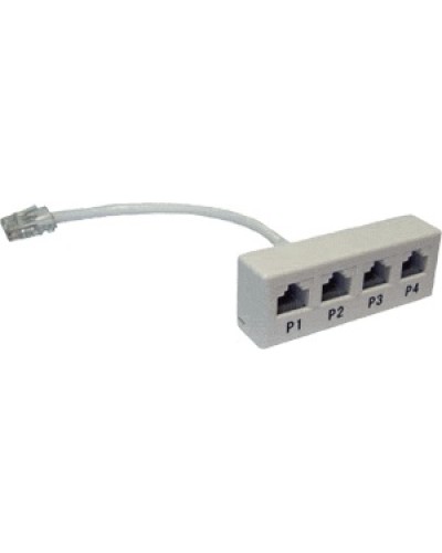 Y-адаптер 4 параллельных порта TWT TWT-Y-1P4 в Нефтеюганске Проходные адаптеры Pintop.ru