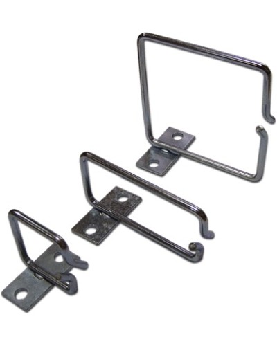 Скоба-органайзер металлическая для установки на 19 профиль, 40х40 мм TWT TWT-RING-M40x40 в Нефтеюганске Кабельные органайзеры Pintop.ru