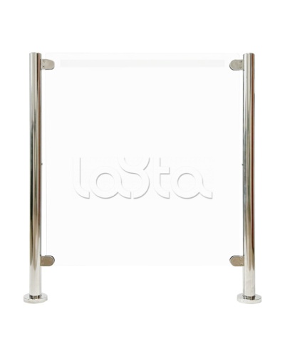 RUBEZH STRAZH Стойка вертикальная СВ-1Н (стекл.) в Нефтеюганске Ограждения Pintop.ru