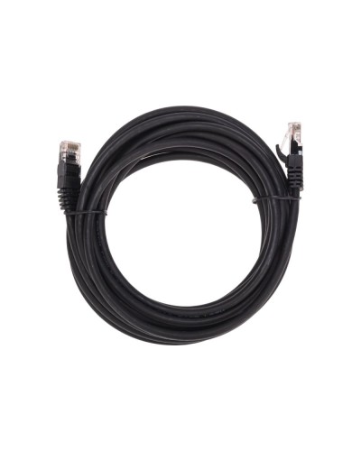 Патч-корд U/UTP, CAT 6, RJ45-RJ45, 26AWG, LSZH, черный, 5м REXANT 02-0292-5 в Нефтеюганске Патчкорды (медные) Pintop.ru