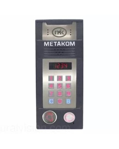 Многоабонентый антивандальный блок вызова со встроенной видеокамерой Метаком MК2018-RFMFV в Нефтеюганске Блоки вызова многоабонентные Pintop.ru