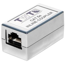 Соединитель 2-х портов RJ-45, экранированный, категории 5е TWT TWT-CP45STP5E