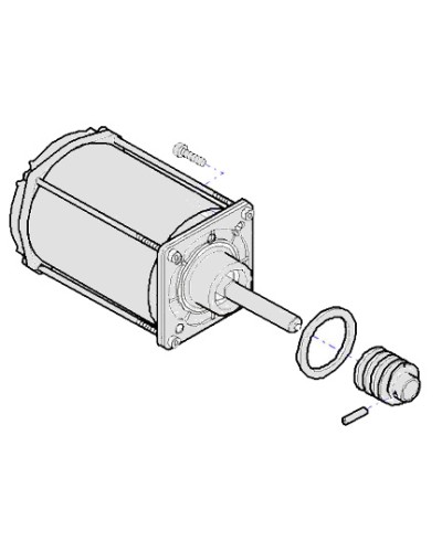 Электродвигатель G12000 в сборе Came 119RIG101 в Нефтеюганске Запчасти для шлагбаумов и автоматики Pintop.ru