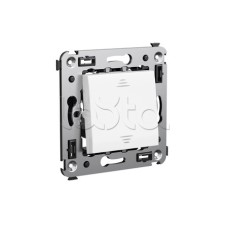 Выключатель одноклавишный в стену, "Avanti", "Белое облако" DKC 4400103