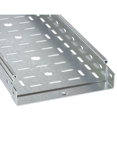 Лоток перфорированный 600х50 L 3000 толщ. 1,2 мм, горячеоцинкованный DKC (3526812HDZ) в Нефтеюганске Кабельные лотки Pintop.ru