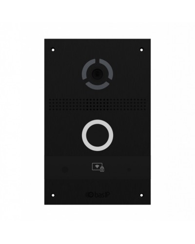 Панель вызывная индивидуальная BAS-IP AV-08FB BLACK в Нефтеюганске Вызывные видеопанели малоабонентные Pintop.ru