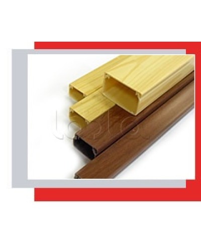 Миниканал 40x25 серия MEX с текстурой дерева (сосна) Экопласт 77010Р-2 в Нефтеюганске Кабель-канал Pintop.ru