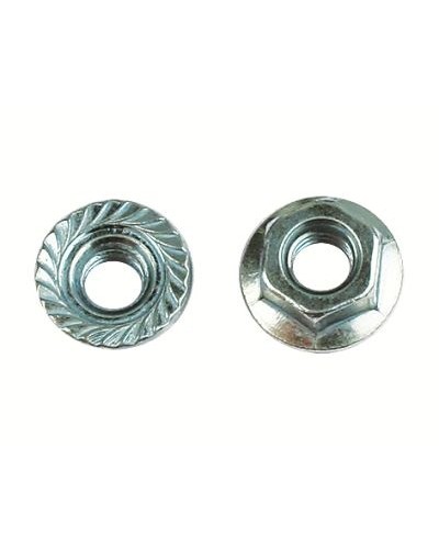 Гайка М10 с насечкой горячеоцинкованная DKC / ДКС (CM101000HDZ) в Нефтеюганске Аксессуары для лотков Pintop.ru
