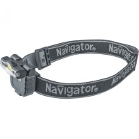 Фонарь Navigator 93 190 NPT-H27-ACCU налоб. 1COB LED 3Вт 1реж. Li-pol 0,5Ач
