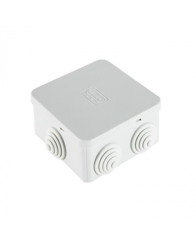 Коробка распределительная о/п, для монтажного пистолета 85х85х50, без галогена, 6 вых, IP44 (44066HF) в Нефтеюганске Распределительные коробки Pintop.ru