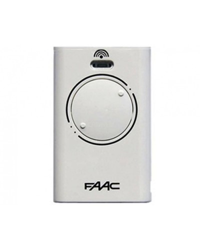 Брелок-передатчик 2-канальный Faac 787007 (белый) в Нефтеюганске Устройства радиоуправления для шлагбаумов и автоматики Pintop.ru