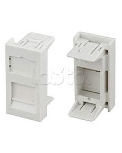 Вставка для 1 модуля формата Keystone Jack Hyperline SIP2-1K-M45-22.5 в Нефтеюганске Модули Keystone Pintop.ru