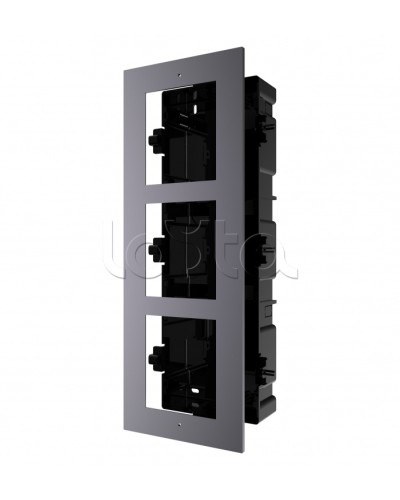 Рамка для врезного монтажа на 3 модуля CTV-IP-UF3F в Нефтеюганске Аксессуары для IP домофонов Pintop.ru