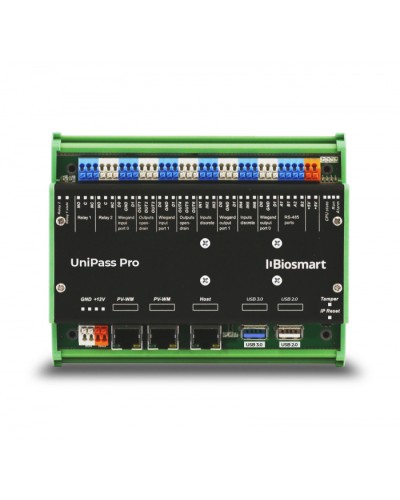 Контроллер управления доступом в бесконтактных СКУД и системах учета рабочего времени по венам ладони и RFID-картамBioSmart UniPass Pro в Нефтеюганске Контроллеры Pintop.ru