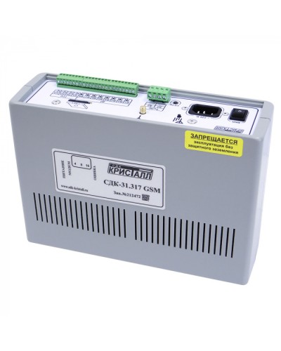 Блок контроля GSM Кристалл СДК-31.317GSM в Нефтеюганске Приемно-контрольные приборы Pintop.ru