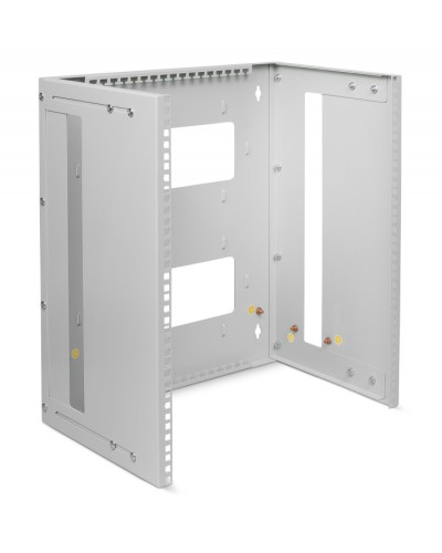 Кронштейн настенный 19 12U, цвет серый Cabeus NC-12U в Нефтеюганске Аксессуары для стоек и шкафов Pintop.ru