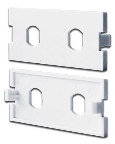 Вставка модульная под 2хST адаптера в розетку LAN-MB, белая LANMASTER LAN-MBP-2ST-WH в Нефтеюганске Коннекторы Pintop.ru