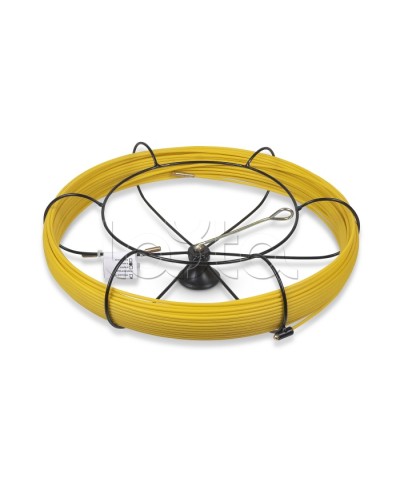 Устройство для протяжки кабеля мини УЗК в металлической кассете тип №2 Cabeus (Pull-M2-4,5-80m) в Нефтеюганске Патч-корды и пигтейлы Pintop.ru