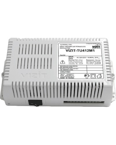 Блок управления терминала консьержа Vizit-TU412M1 в Нефтеюганске Блоки управления многоабонентные Pintop.ru