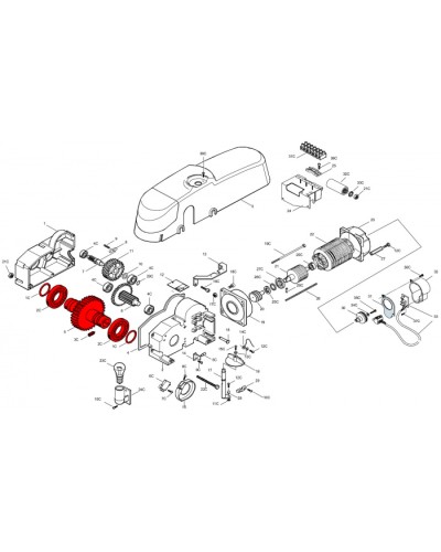 Винты крепления пластины стрелы Came 119RIG004V в Нефтеюганске Запчасти для шлагбаумов и автоматики Pintop.ru