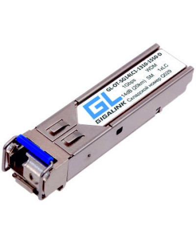 Модуль SFP Gigalink GL-OT-SG14LC1-1310-1550-I-D в Нефтеюганске Модули SFP/XFP/GBIC Pintop.ru