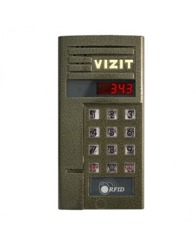 Блок вызова домофона Vizit БВД-343R в Нефтеюганске Блоки вызова многоабонентные Pintop.ru