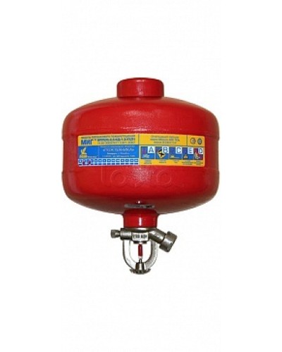 Модуль порошкового пажаротушения ПОЖТЕХНИКА МПП-2,5/68 МИГ (температура срабатывания +68°С) (красный) в Нефтеюганске Модули порошковые Pintop.ru