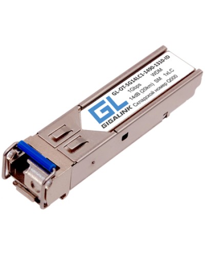 Модуль SFP Gigalink GL-OT-SG14LC1-1310-1490-I-D в Нефтеюганске Модули SFP/XFP/GBIC Pintop.ru